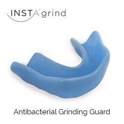 INSTAgrind Teeth Grinding & TMJ Professional Semi-Custom Fit Dental Antibacterial Splint (Lower Teeth)