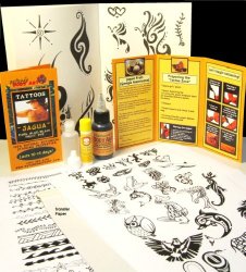 Jagua Kit (30ml Jagua) Over 150 Designs – Ready to Use- Support non-profit