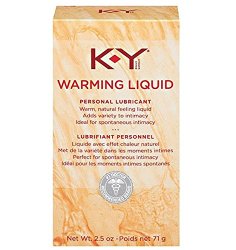 K-Y Warming Warming Liquid Personal Lubricant – 2.5 oz