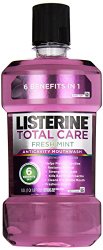 Listerine Total Care Anticavity Mouthwash, Fresh Mint, 1 Liter