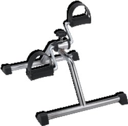 Mabis DMI Healthcare Pedal Exerciser, Made of Heavy-duty Steel, with Large Knob to Vary Resistance (1 Each)