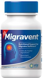 Migraine Relief – Migravent-Supplement – Natural Migravent Proprietary Remedy Vita Sciences – 60 Caps