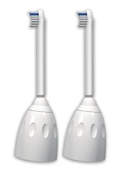 Philips Sonicare HX7012/64 Eseries Compact Replacement Brush Heads, 2 Count