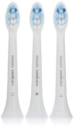 Philips Sonicare Pro Results Gum Health Brush Heads, HX9033/64, 3 Count