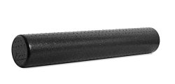ProSource High Density Extra Firm Foam Rollers, 36 x 6-Inch, Black