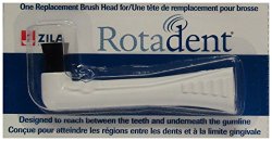 RotaDent Legacy/Classic Brush Heads Flat Hollow Tip