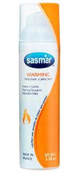 Sasmar Warming Personal Lubricant, 2.3 Fluid Ounce