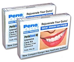 Sensitive Dental Care – PerioEXCEL IQ6 DuoPack Intensive Care 12-week Gum Therapy Kit with CoQ10 Gum Gel