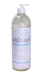 Shibari Water Based Intimate Lubricant, 32oz with Pump