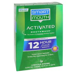 Smart Mouth Mouthwash, Fresh Mint – 16 oz – 2 pk