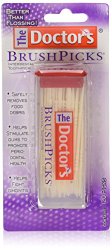Special pack of 6 DOCTOR’S BRUSHPICK 120 per pack X 6