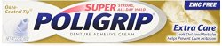 Super Poligrip Extra Care with Poliseal, 2.2-Ounce Packages (Pack of 3)