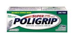 Super Poligrip Free Travel Size, .75-Ounce Packages (Pack of 12)