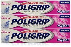 Super Poligrip Original, 2.4-Ounce Packages (Pack of 3)