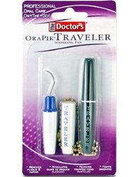The Doctor’s Brand Traveler Plaque and Tartar Remover , Twin Pack