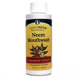 Theraneem Organix, Neem Mouthwash, Cinnamon Therape, 16 Ounce