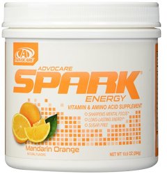 AdvoCare Mandarin Orange Spark Canister 10.5 Ounce – New