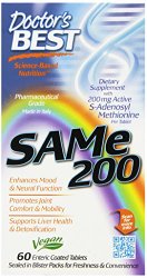 Doctor’s Best Sam-e 200 mg, 60-Count