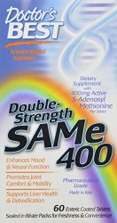 Doctor’s Best SAM-e 400, 60-Count