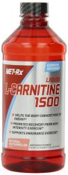 MET-Rx L-Carnitine Diet Supplement, Watermelon, 16 Fluid Ounce