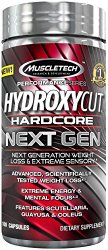 MuscleTech Hydroxycut Hardcore Next Gen, Next Generation Weight Loss & Extreme Sensory, 100 Capsules