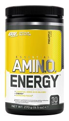 Optimum Nutrition Amino Energy Powder, Pineapple, 270 Gram
