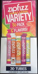 Zipfizz Limited Edition Variety 30 Pack, 5 Flavors! Nt Wt 11.64 Oz (330g)
