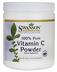 100% Pure Vitamin C Powder 1 lb (454 grams) Pwdr