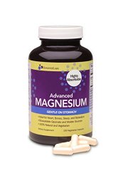 Advanced MAGNESIUM (by InnovixLabs). Highly Bioavailable Bisglycinate + Malate Formula, 150 Vegetarian Capsules. 200 mg Magnesium per serving.