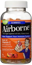 Airborne Gummies Blast of Vitamin C 75 Gummies