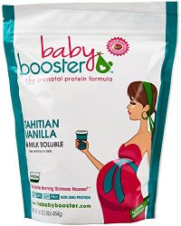 Baby Booster Prenatal Protein Powder – Tahitian Vanilla – 1 lb. Bag