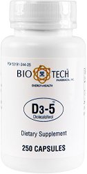 BioTech Pharmacal – D3-5 (5,000 IU) – 250 Count