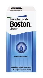 Boston Cleaner for Rigid Gas Permeable Contact Lenses, Original Formula, 1-Ounce Bottles (Pack of 2)