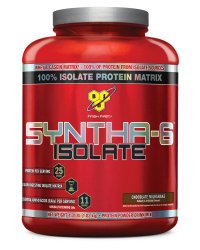 BSN SYNTHA-6 ISOLATE Protein Powder Drink, Chocolate Milkshake, 4.01 lb (48 servings)