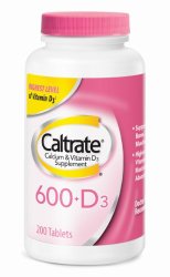 Caltrate 600+D, 200 Count