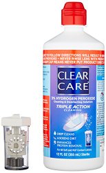 Clear Care Cleaning & Disinfection Solution-12 oz