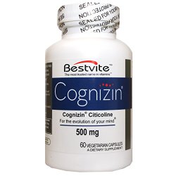 Cognizin Citicoline 500mg (60 Vegetarian Capsules)