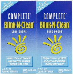 Complete Blink-N-Clean Lens Drops-0.5 oz, 2 pack