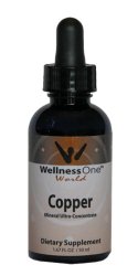 Copper – Premium Liquid Mineral (100 days at 2mg Per 10 Drop Serving) 50 ml bottle