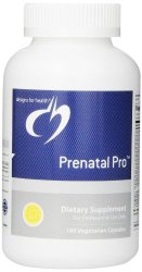 Designs for Health – Prenatal Pro – 180ct [Health and Beauty]