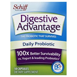 Digestive Advantage Probiotic Capsules: 50 Count Once Daily Supplement