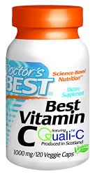 Doctor’s Best Best Vitamin C 1000mg, 120 Count