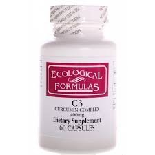 Ecological Formulas, C3 Curcumin Complex 400 mg 60 Capsules