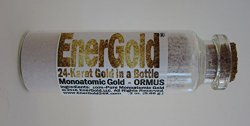 EnerGold® Gold-Platinum-Silver-Based Monoatomic Gold! .1-Oz. (2.83-Gram) Vial – Sparkling ORMUS – No Salt! No Dye!