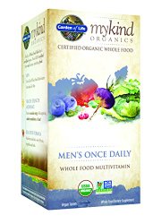 Garden of Life mykind Organics Men’s Once Daily, 60c Organic Tablet