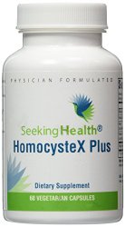 HomocysteX Plus | Provides Vitamins B6, B12, Quatrefolic And Trimethylglycine (TMG) | Supports Methylation and Homocysteine Metabolism |60 Easy-To-Swallow Vegetarian Capsules |Physician Formulated | Seeking Health