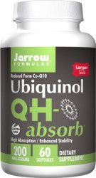 Jarrow Formulas QH-Absorb, 200 mg, 60 Count