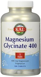KAL – Magnesium Glycinate 400, 180 tablets