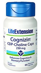Life Extension Cognizin CDP-Choline 60 V Caps