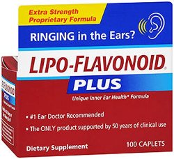 Lipo-Flavonoid Plus Ear Health Dietary Supplement Caplets – 100 Caplets